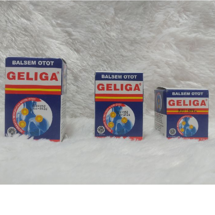 BALSEM OTOT GELIGA 10g/20g/40g ~ BALSEM GELIGA ~ ORIGINAL 100%