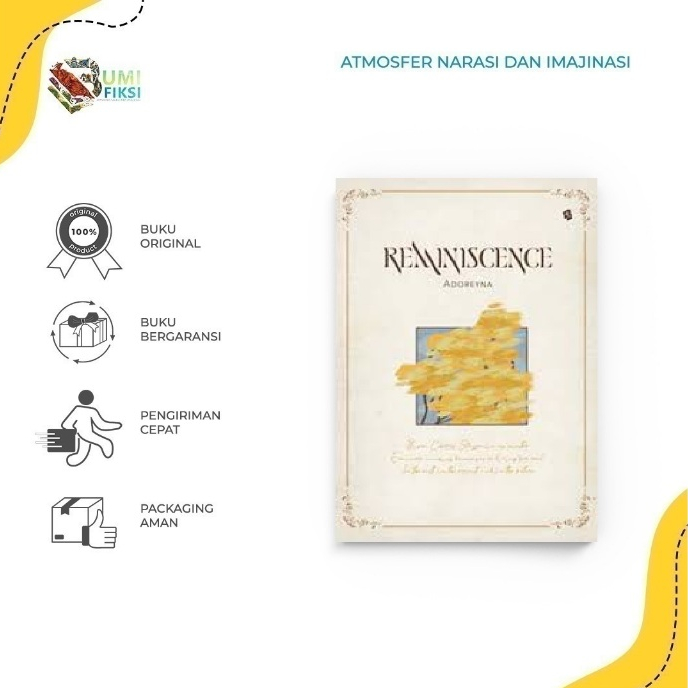 [ Promo ] Buku Novel - Reminiscence By  Adoreyna - Bumi Fiksi