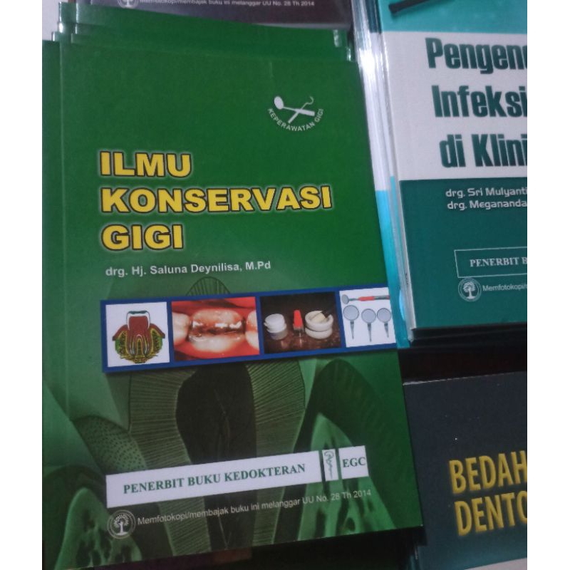 Buku EGC Original ILMU KONSERVASI GIGI