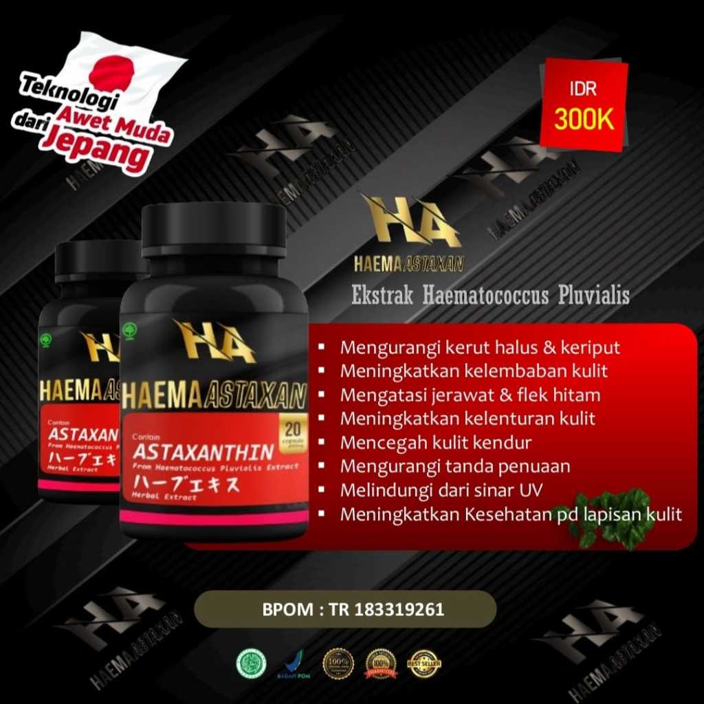 Haema Astaxanthin.Astaxanthin 12 mg