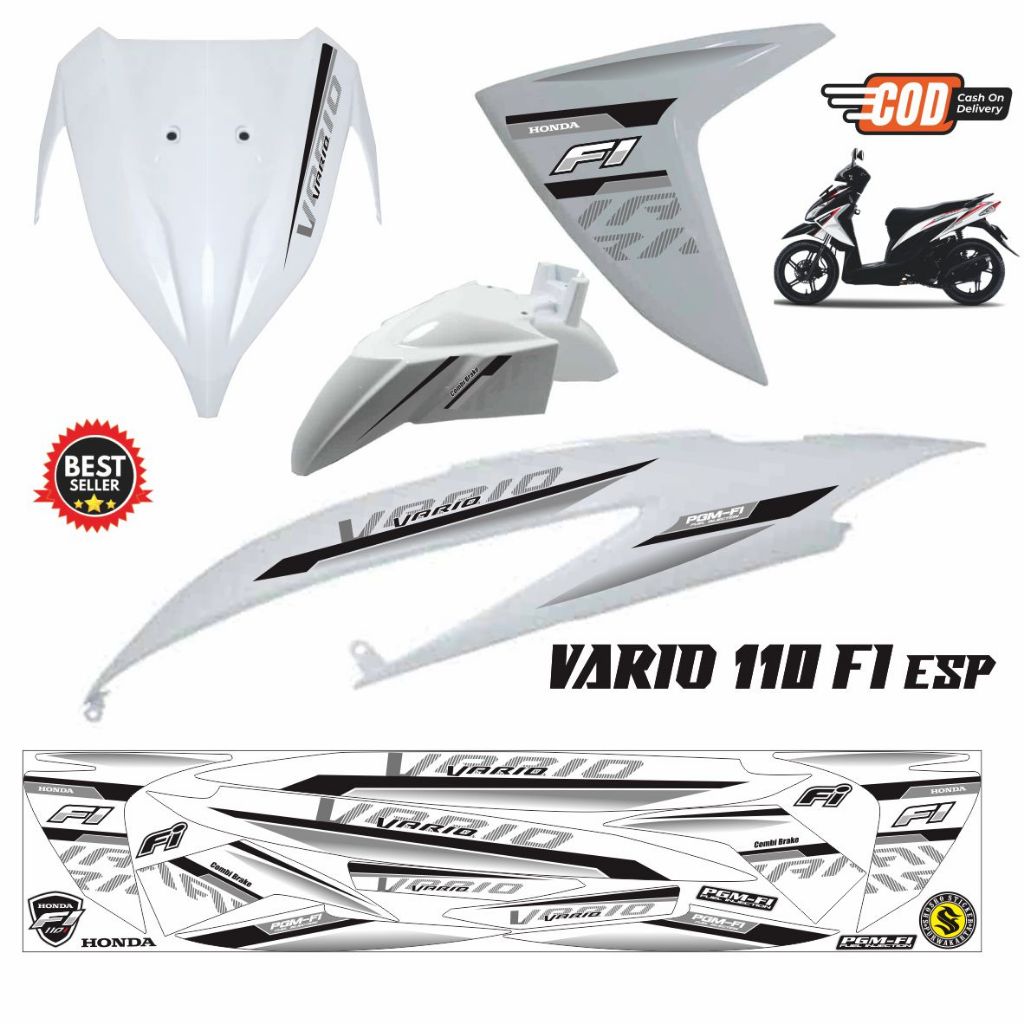 striping vario 110 fi variasi STIKER