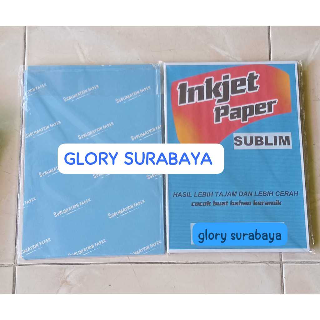 INKJET PAPER SUBLIME / KERTAS TRANSFER SUBLIM / SUBLIMATION PAPER