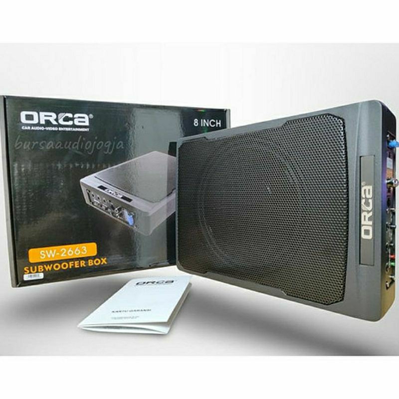 Subwoofer kolong Orca 8inch SW2663