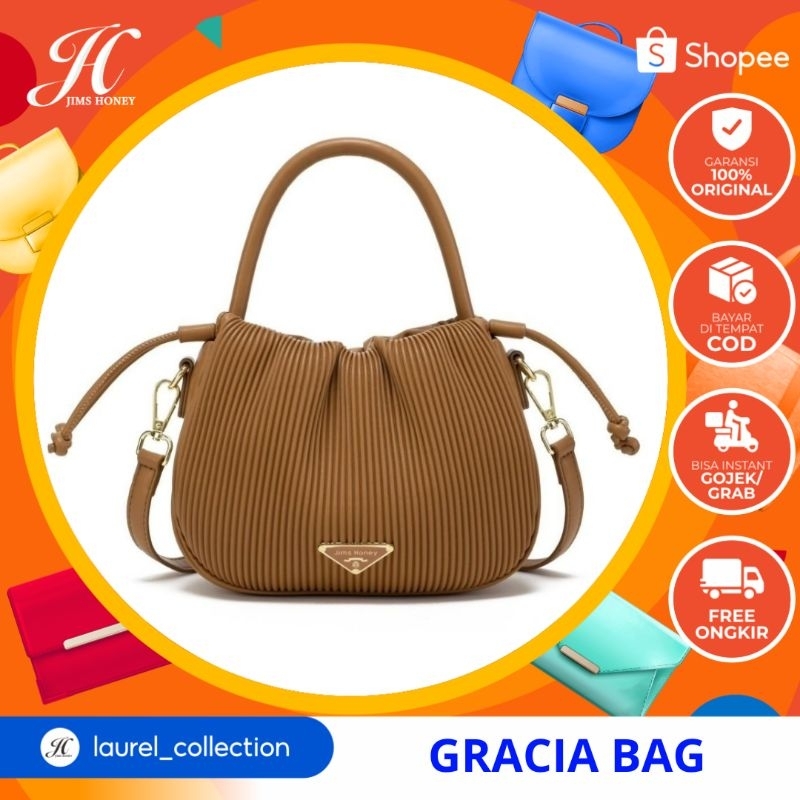 JIMS HONEY GRACIA SLING BAG TAS SELEMPANG BAHU JINJING WANITA SERUT CANTIK KECIL CEWEK SLINGBAG