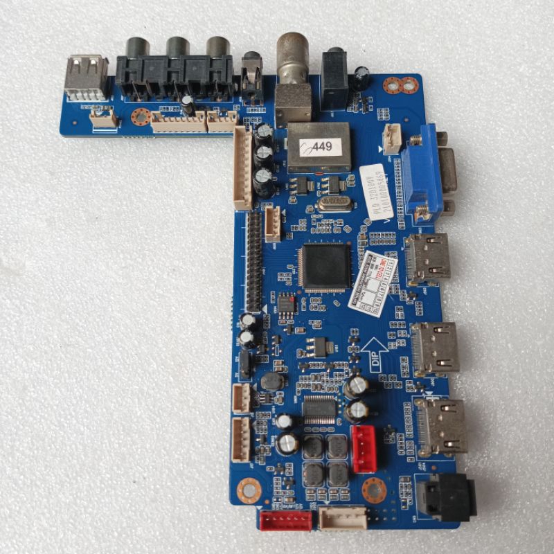 mobo tv polytron pld 32d100v - mainboard tv polytron pld 32d100v  - motherboard tv polytron pld32d10