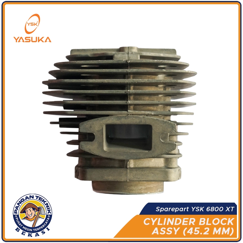 Cylinder Block Assy YSK6800XT (45.2 MM) Chainsaw Ysk | Block Mesin YSK6800XT (45.2 MM) Chainsaw Ysk 