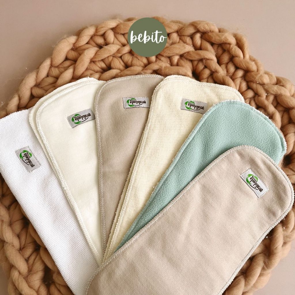 NINGRAT INSERT Clodi Bamboo, Hemp, Viscose, dan Microfiber  | BEBITO