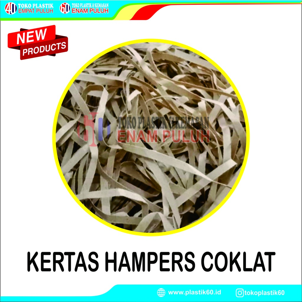 

Kertas Potong alas Hampers Kado Gift Box Shredded Paper 50 gr