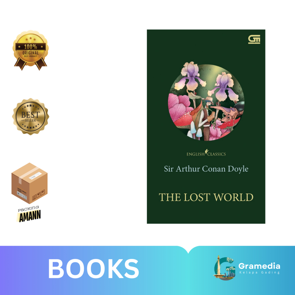 Gramedia MKG - Novel English Classics: The Lost World (Sir Arthur Conan Doyle)