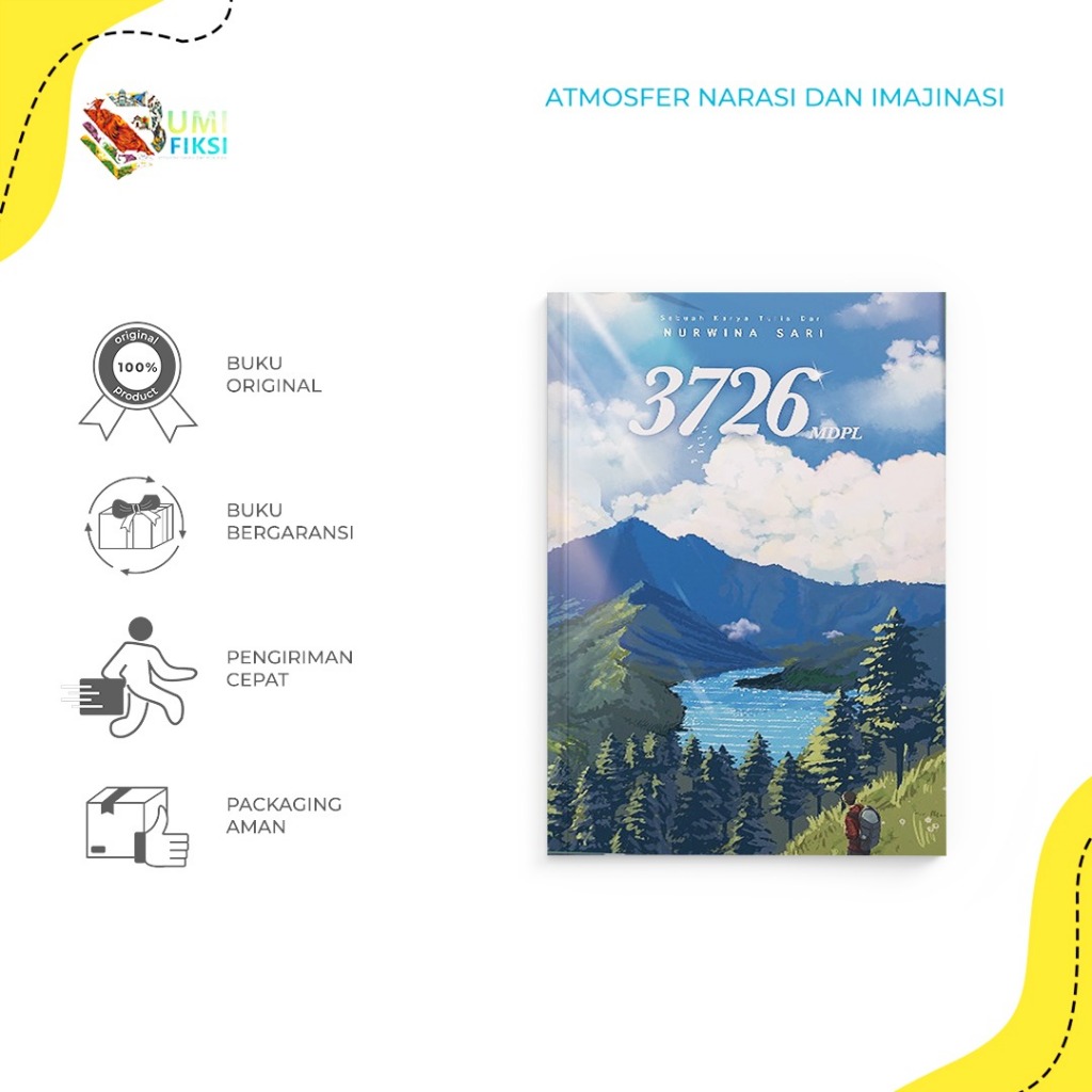 [ Bonus Photostrip ] - Buku Novel 3726 mdpl / Buku Novel 0 Mdpl - Nurwina Sari -Romancious - Bumifik