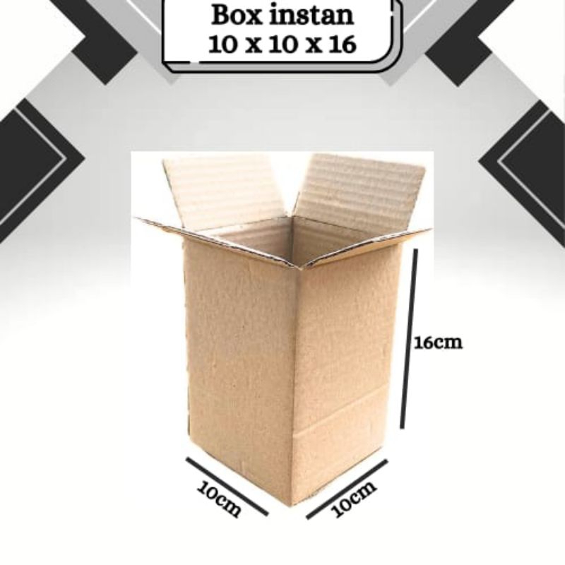 

Kardus Instan ukuran 10x10x16