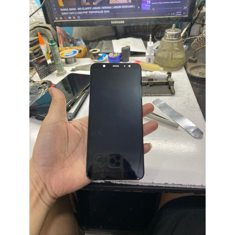 lcd samsung a605g ory cabutan