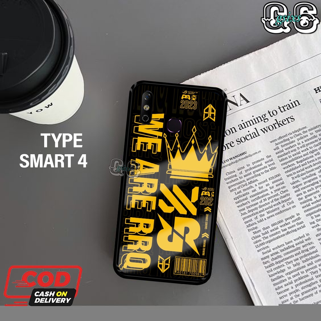 [gsixs_case]case infinix smart 4- case Glossy-Pelindung )case(rrq)softcase hp-case hp-casing hp-sili