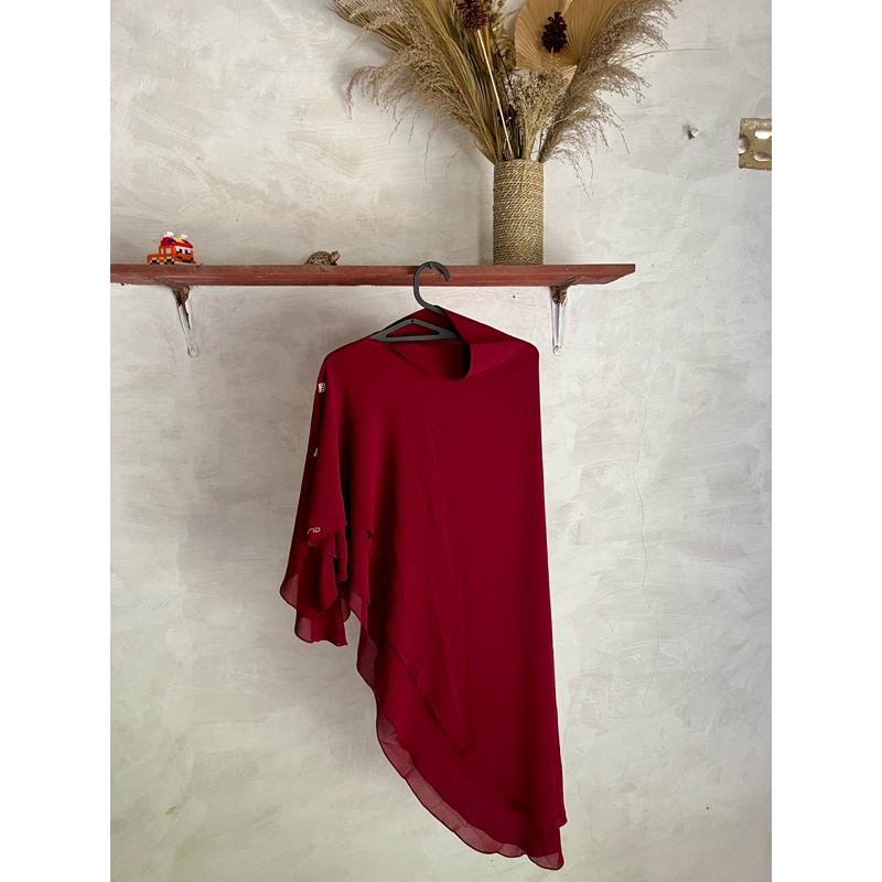 KHIMAR VERGANO V154 KHIMAR CERRUTY VERGANO V154 MUSLIMAH PANJANG KHIMAR SYARI VERGANO