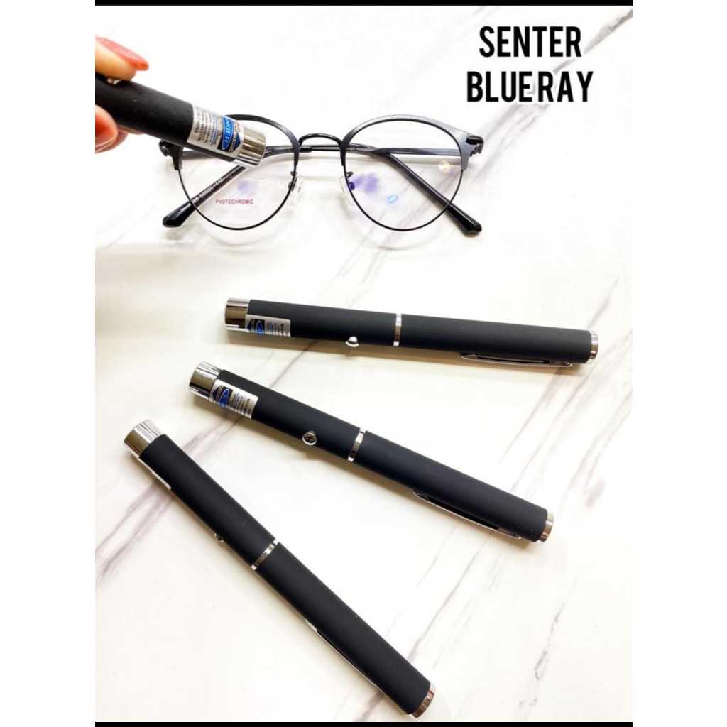 PEN POINTER BIRU LASER/SENTER TEST BLUERAY/BLUERAY PHOTOCROMIC/PROFESIONAL/ALAT TES KEASLIAN BLUERAY