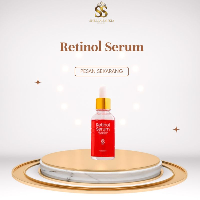 SS SKIN Retinol Serum  Shella Saukia Skincare