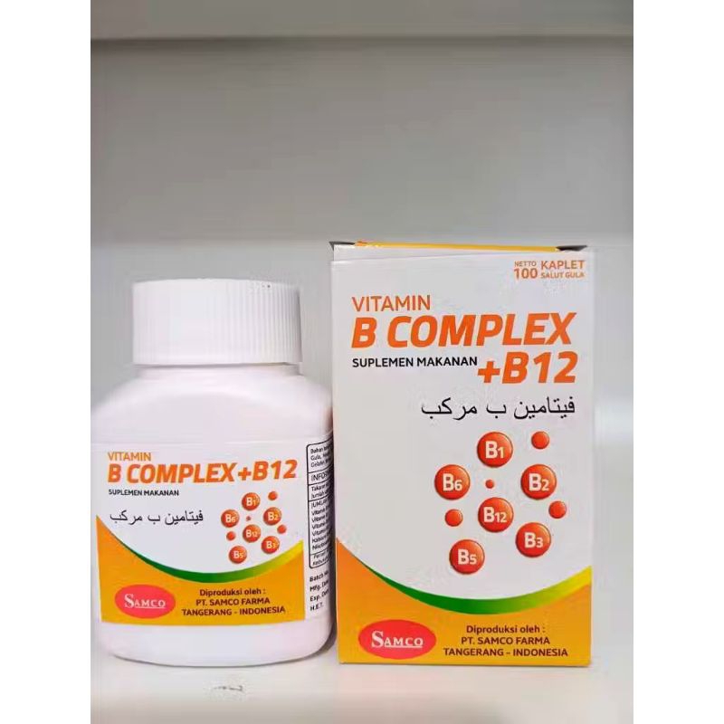 Vitamin B Complex + B12 PT. Samco