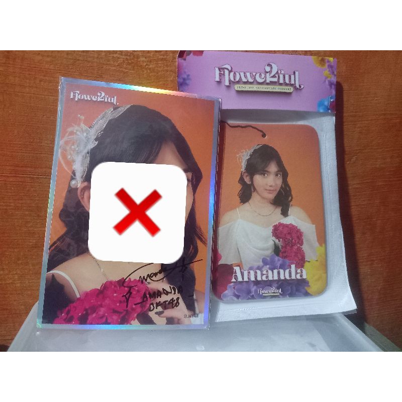 Photoprint Dan Air Freshner Benefit Rose Amanda JKT48 Official