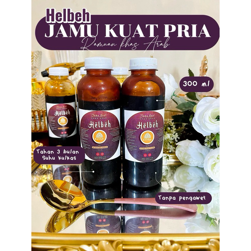 Jamu kuat pria 100% ramuan khas arab penambah stamina pria