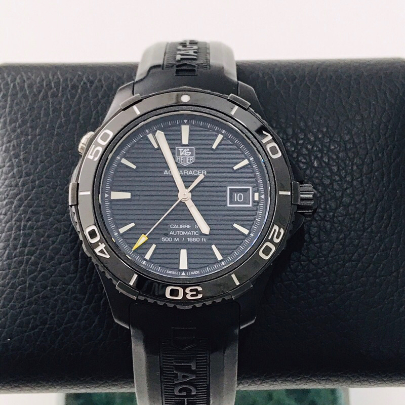 Tag Heuer Aquaracer Calibre 5 Automatic Black Titanium