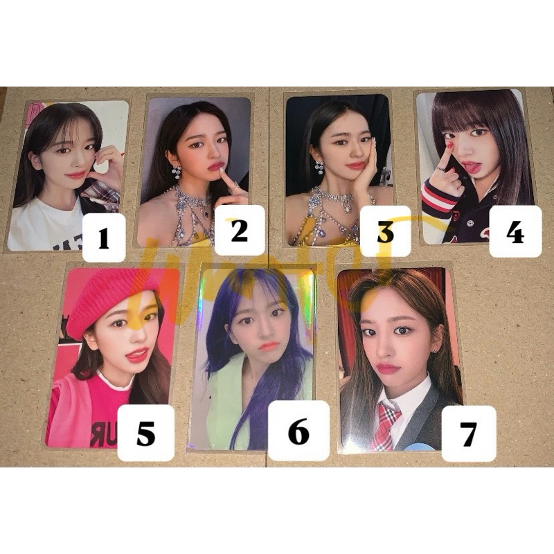 PC OFFICIAL YUJIN IVE IZONE