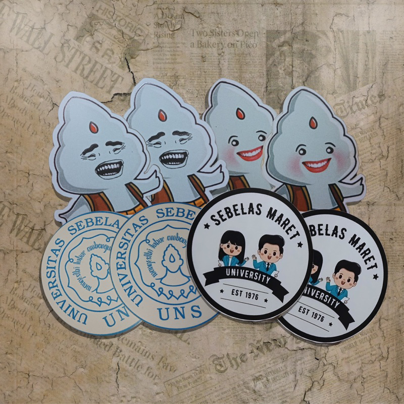 

Stiker Souvenir UNS