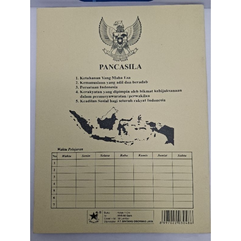 

BUKU TULIS KOTAK KECIL 1 CM 60 GSM ISI 38 LEMBAR