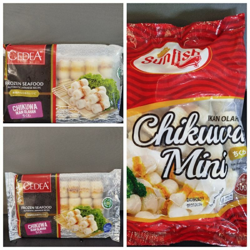 

CHIKUWA Ikan Olahan CEDEA / SUNFISH Mini / 250 - 500gr