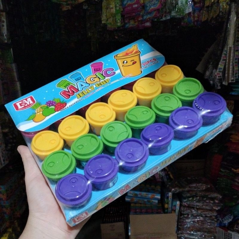 

MAGIC JELLY CUP ANEKA R. BUAHAN 1 PACK 30 pcs