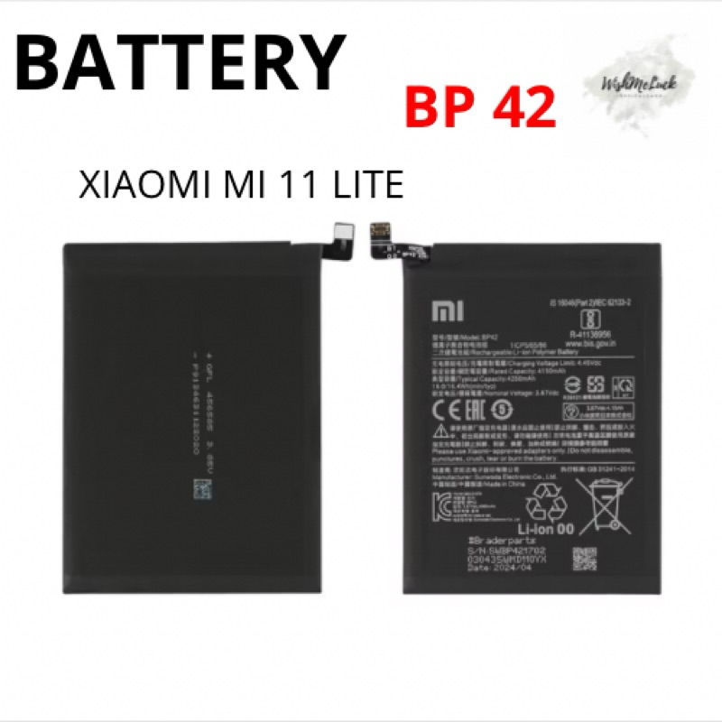 BATERAI MI 11 LITE (BP 42)