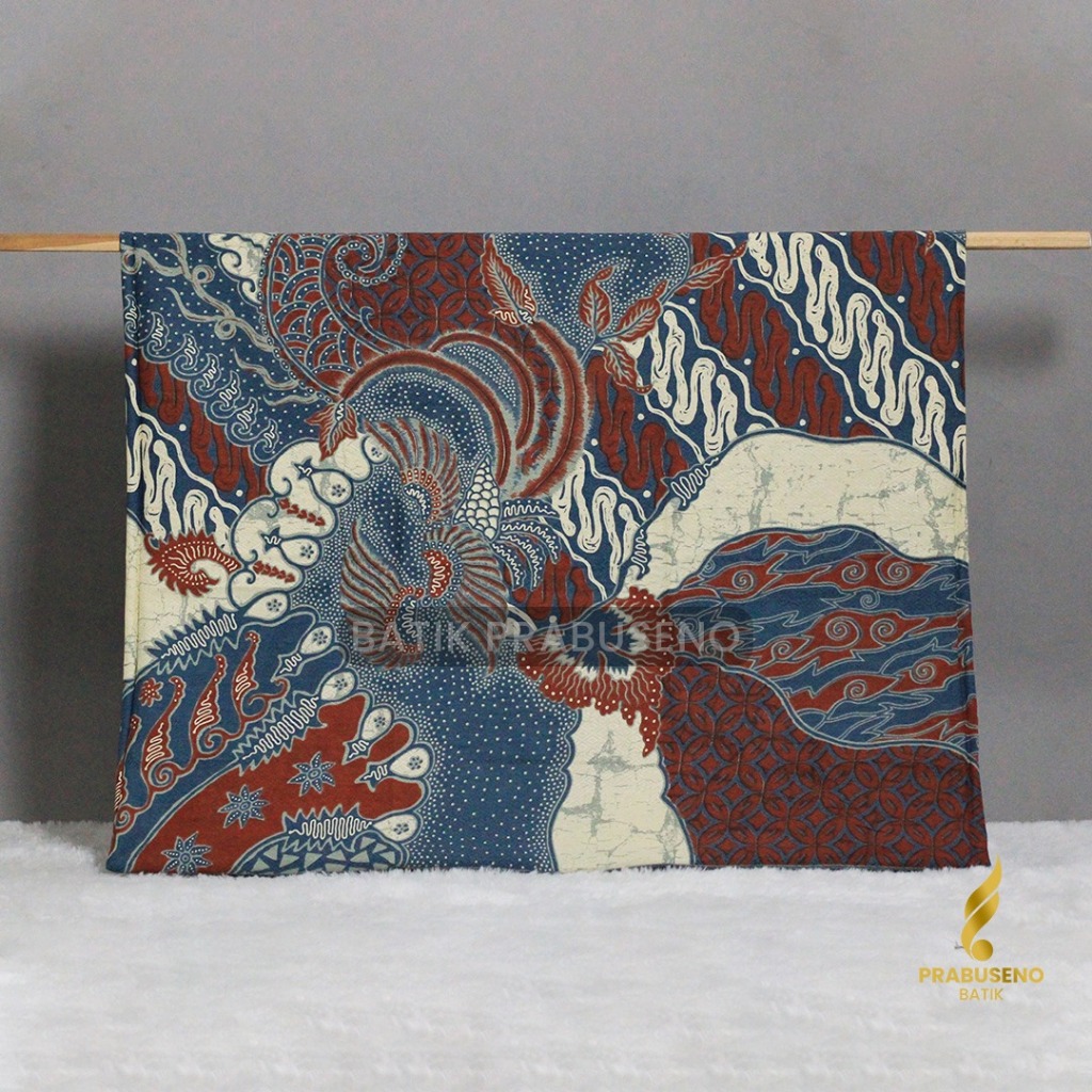 Batik Prabuseno Kain Batik Dobby Kain Premium series Dobby 4 Batik Kerja Kantor Bahan Batik