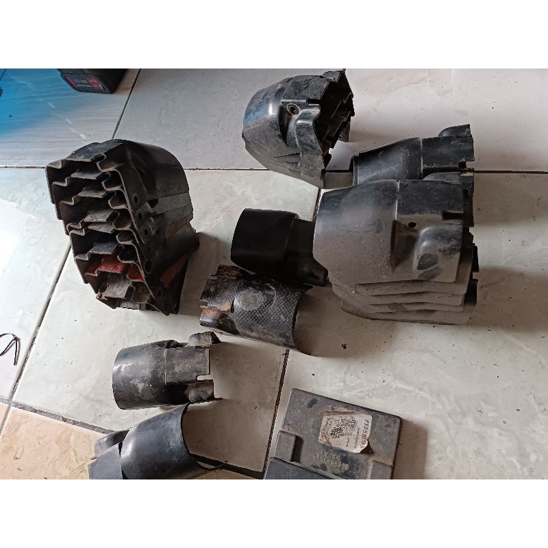 cover shock belakang ninja rr