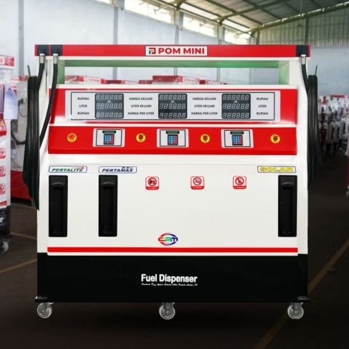 POM MINI - Pertamini Digital 3 Nozzle 3 x 210 Liter (Produk CPM)