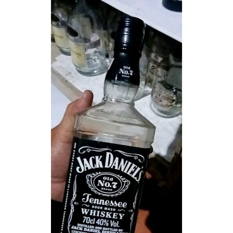 botol bekas botol kosong botol kaca ukuran 1liter