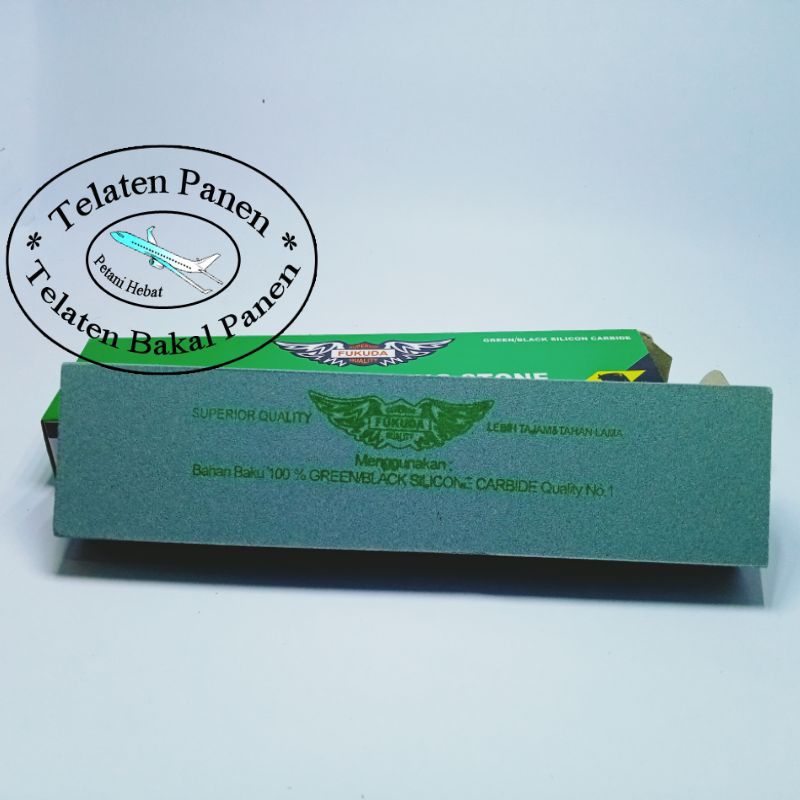Batu asah Fukuda hijau | Ungakal ijo | Asahan pisau