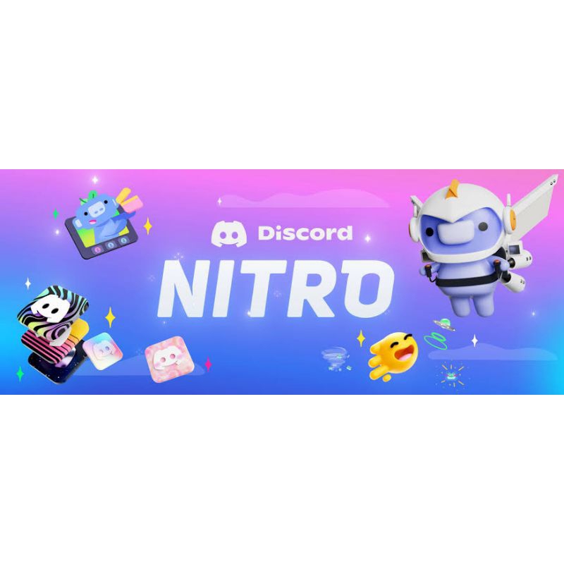 NITRO BOOST DISCORD VIA GIFT 1BULAN