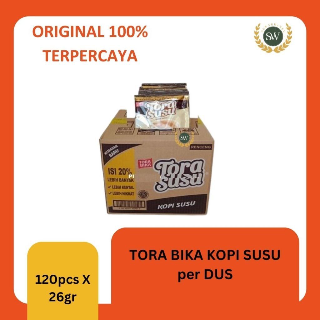 

Torabika Kopi Susu Instan Kemasan 28g ( 1 Karton )