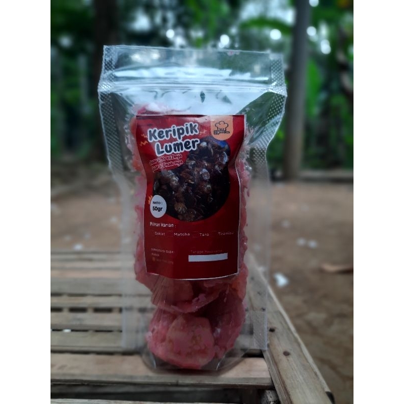 

KERIPIK PISANG LUMER 50GR RASA COKLAT