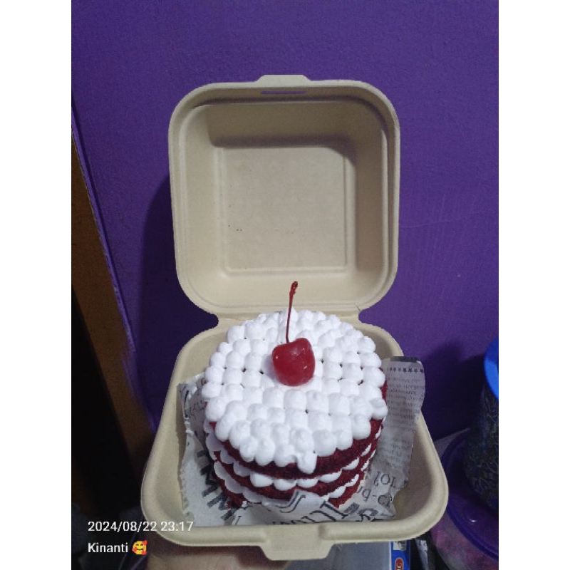 

Redvelvet bento 10cm