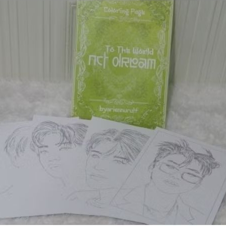 

NCT DREAM - Coloring Page/Lembar Mewarnai Kpop Idol NCT DREAM Part 1