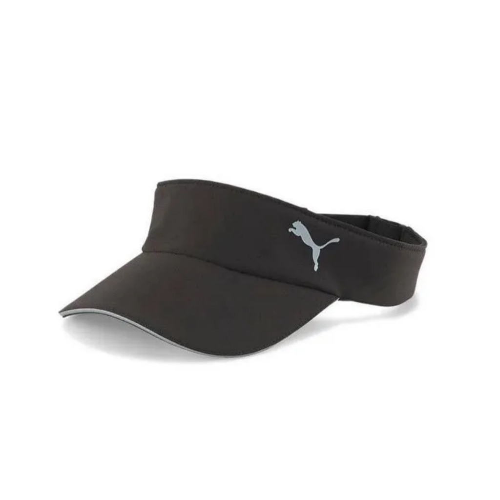 Puma Visor Black 026165-01 Unisex 024398-01 Golf Running Topi Original 100%