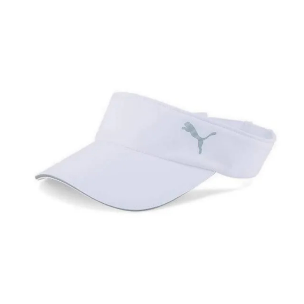 Puma Visor White Putih 024398-02 Golf Running Topi Original 100%