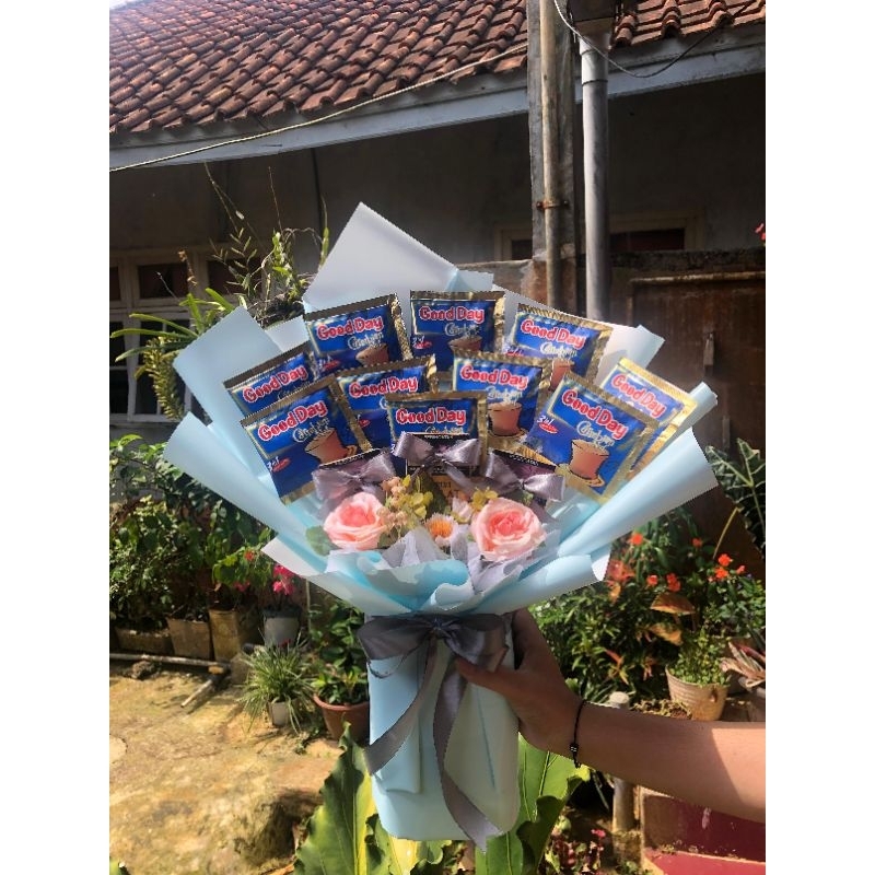 

buket makanan Snack bisa rikues sesuai hati