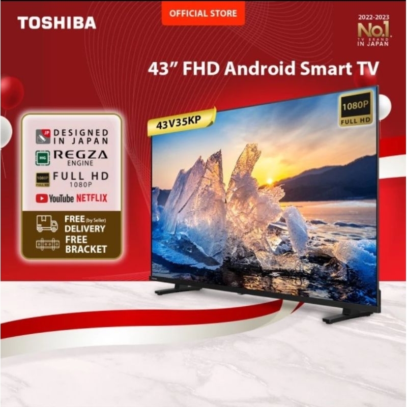 TOSHIBA 43INCH FULLHD ANDROID SMART TV 43V35KP