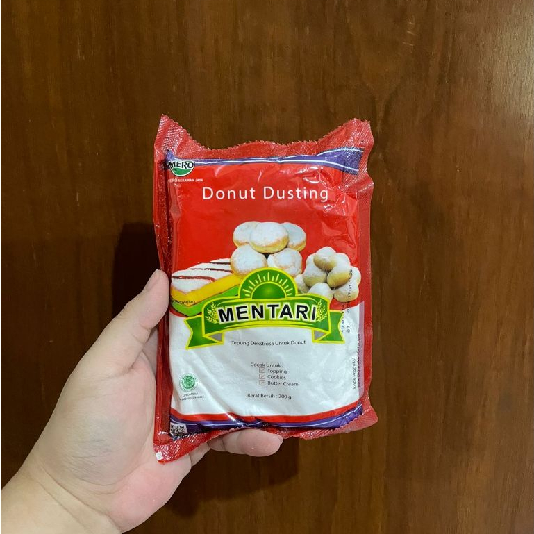 

MENTARI - Donut Dusting / Gula Donat / Topping Gula (200 gr)