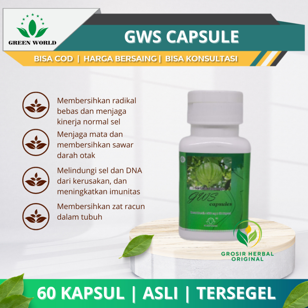 Green World Slimming | Garcinia Pro | GWS Capsule