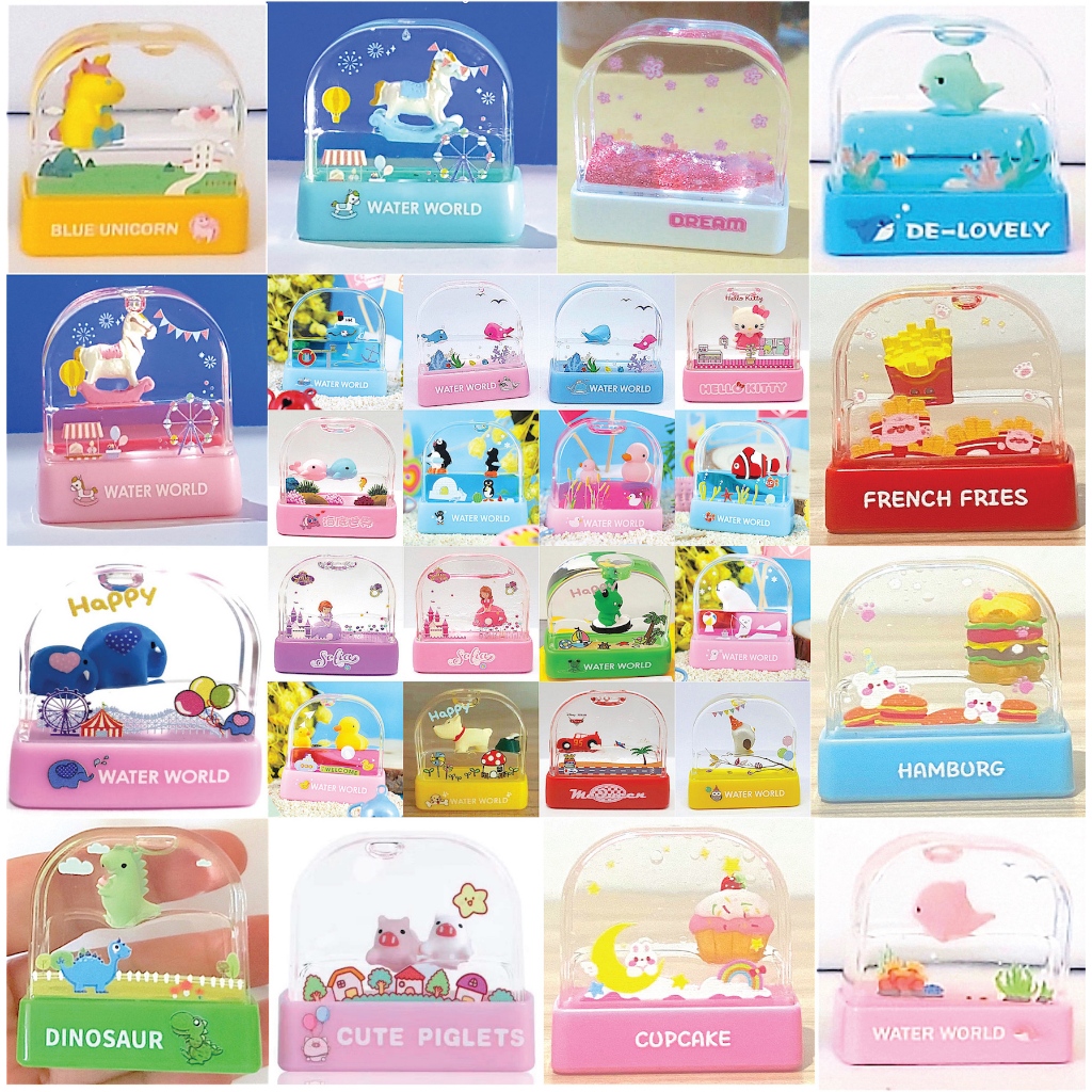 

custom stamp / stempel unik dan lucu / stamp nama Water World (WW Stamp)