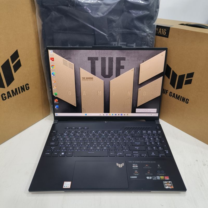 Laptop gaming Asus Tuf Gaming A16 Advantage edition FA617NS Ryzen 7 7735HS Ram 16gb ssd 512gb + ssd 