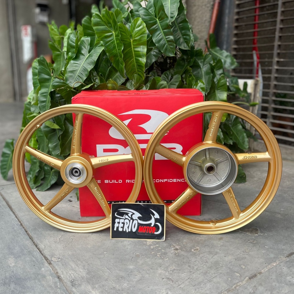 VELG RCB SP522 MIO SPORTY SOUL MIO M3 MIO Z SOUL GT125 XRIDE125 Xeon Ring 14 Palang 5