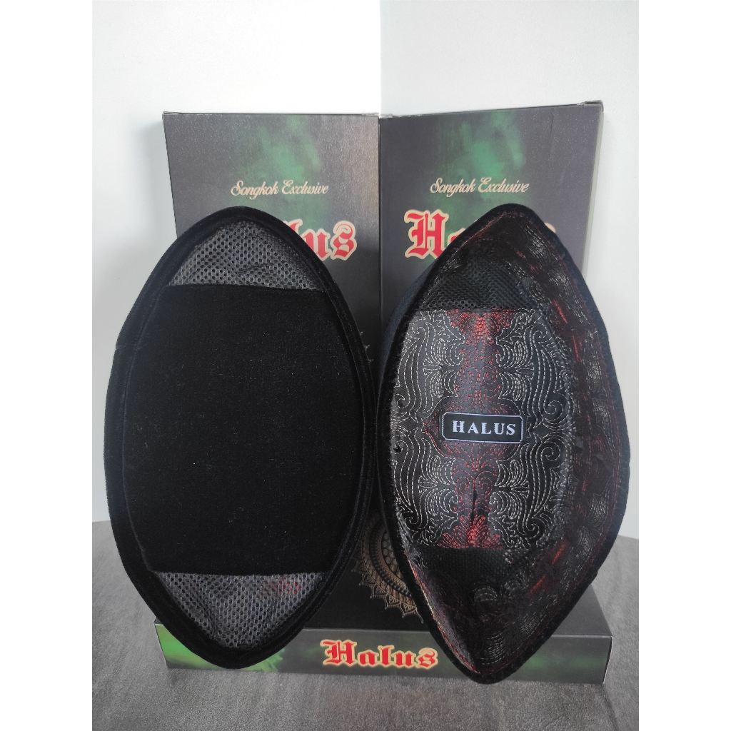 Songkok Peci Kopiah HALUS Polos AC Bludru Hitam Premium